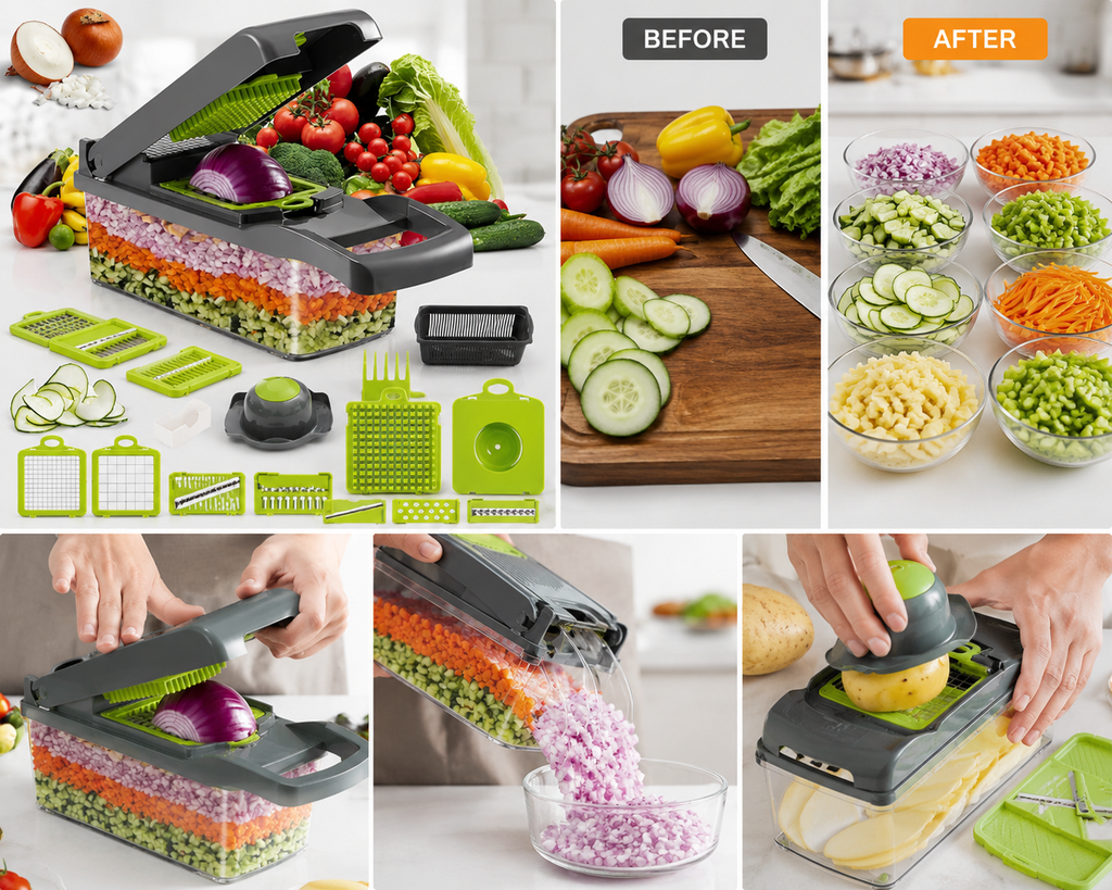 PrecisionCut™ 16-in-1 Prep System